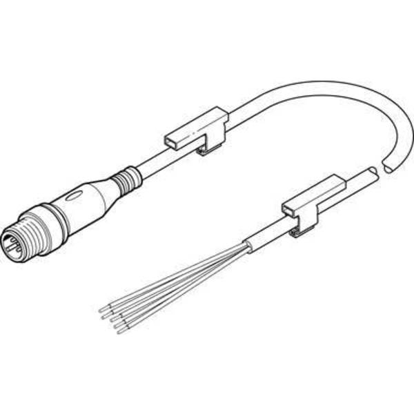 Festo Connecting Cable NEBU-LE5-K-1-M12G5 NEBU-LE5-K-1-M12G5